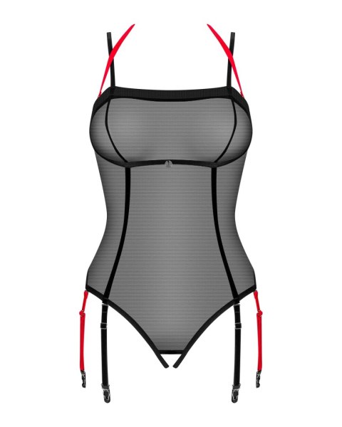 Body Glandez otwarte Czarny XL/XXL