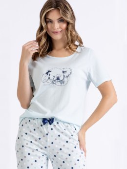 Piżama Odette 1414 Baby Blue XXL