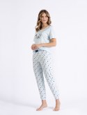 Piżama Odette 1414 Baby Blue XXL