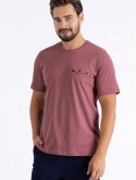 Piżama Zibi 1460 Burgundowy XXL