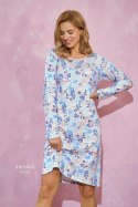 Koszula Ginny 3238 Biało-Niebieska Biało-Niebieski S