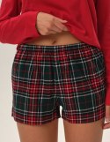 Piżama Feli 41898-33X Czerwone Czerwony XXL