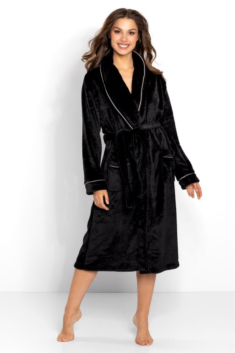 Szlafrok Charlotte Long Black M