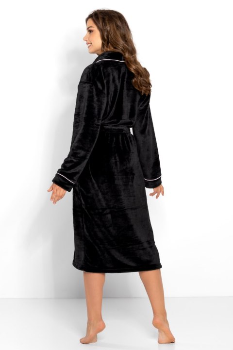 Szlafrok Charlotte Long Black M