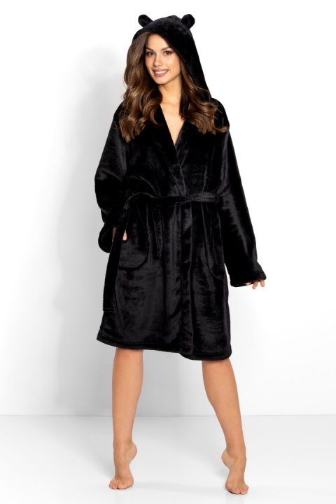 Szlafrok Kitty Black XXL