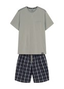Piżama Dexter 42617-07X Jasna Zieleń Jasny zielony L