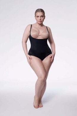 Body 119 Mesh Body Open Biust Czarne Czarny M
