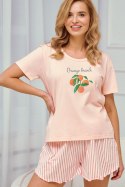 Piżama Darcie 3322 Morelowa Morelowy M
