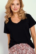 Piżama Esti 3319 Czarna Czarny L