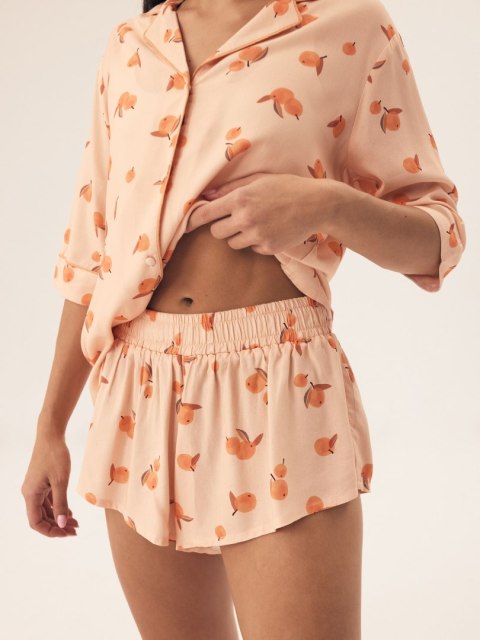 Piżama Naranja 42686 Brzoskwiniowa Brzoskwiniowy L