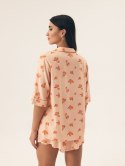 Piżama Naranja 42686 Brzoskwiniowa Brzoskwiniowy L