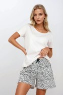 Piżama Impressive You Short Beige L