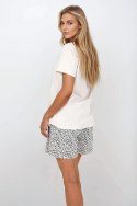 Piżama Impressive You Short Beige M