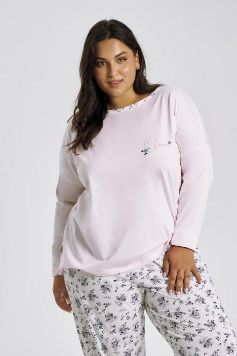 Piżama Ella 3465 Jasny Róż XXXL