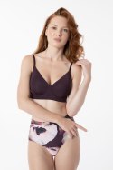 Biustonosz Simple t-shirt Bra Dark Plum Bakłażan L