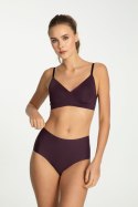 Biustonosz Simple t-shirt Bra Dark Plum Bakłażan M
