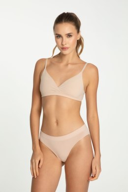 Figi Bamboo Classic Beżowe Beżowy XXL