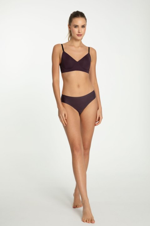 Figi Dark Plum Simple Brasil Śliwkowy XL