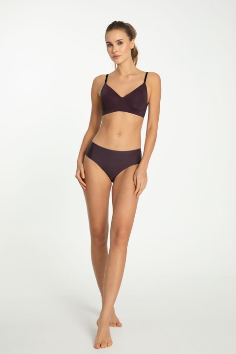 Figi Dark Plum Simple Classic Śliwkowy XL