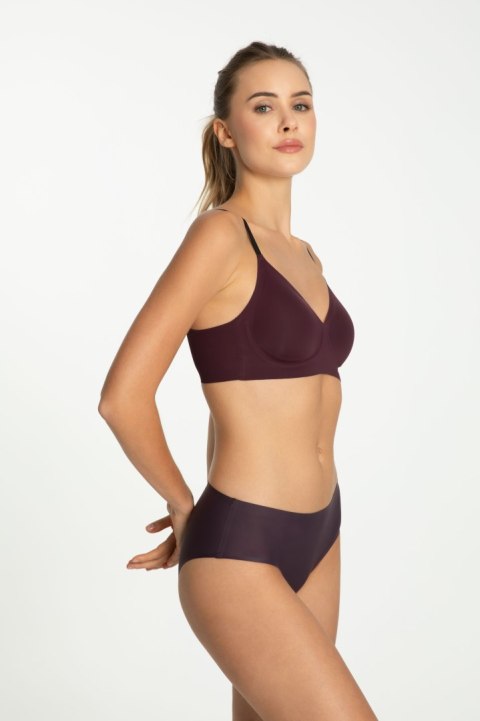 Figi Dark Plum Simple Classic Śliwkowy S