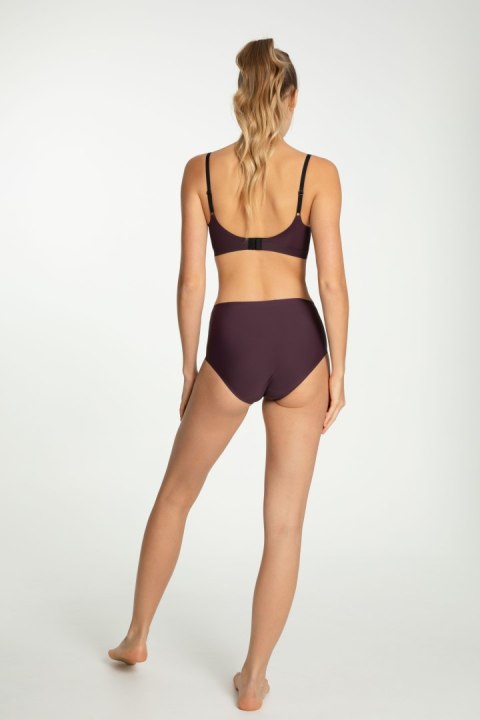 Figi Dark Plum Simple Maxi Śliwkowy XXL