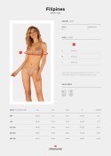 Filipines bikini Top Złoty S