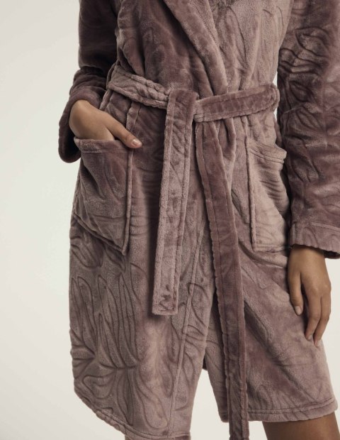 Szlafrok Daryl 43612-39X Brudny Róż XL/XXL