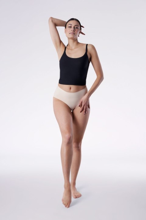 Figi Simple Brasil Maxi Beżowe Beżowy XL