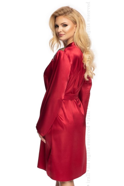 Szlafrok Elodie Burgundy Burgundowy S