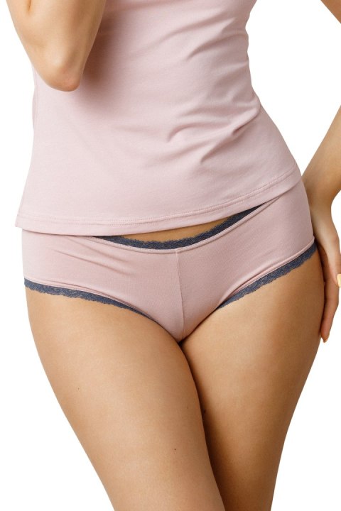Komplet do spania Ensimi Pink Lace Pudrowy Róż S