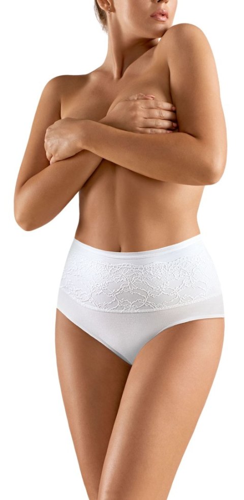 Figi Floris-Fit BBL 069 Białe Biały XXXL