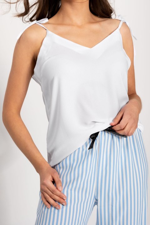 Piżama Erica White-Baby Blue L
