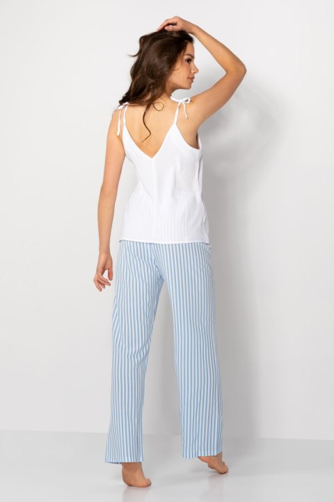 Piżama Erica White-Baby Blue M