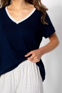 Piżama Cindy Navy-Ecru M