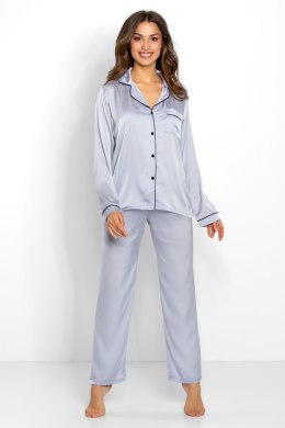 Piżama Classic Look Silver Silver L