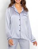 Piżama Classic Look Silver Silver L