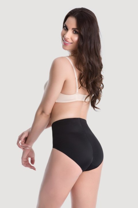 Figi 271 Basic Panty Maxi Czarne Czarny XXL