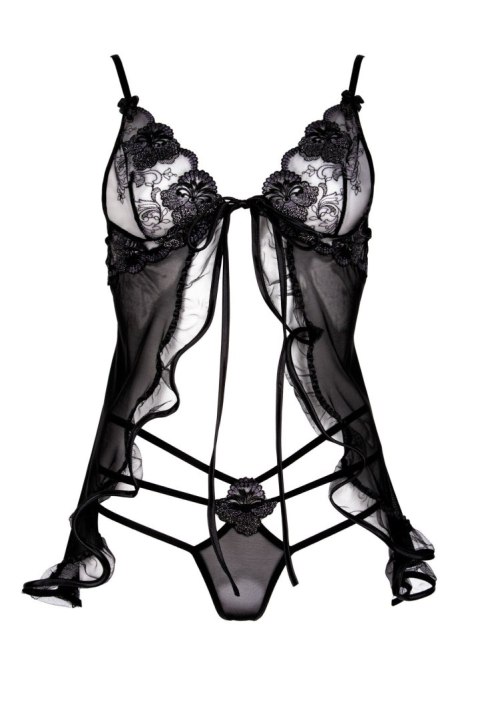 Koszulka Feira Black + stringi GRATIS! Czarny XXL