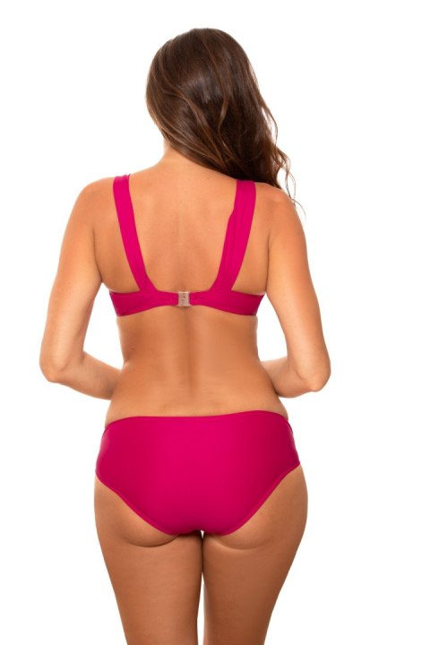 Kostium kąpielowy Amina M-658 (18) Malinowy 38
