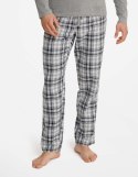 Piżama Usher 40946-90X Szary melanż Szary Melanż XXL