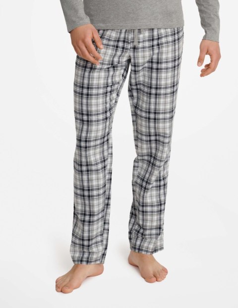 Piżama Usher 40946-90X Szary melanż Szary Melanż XXL