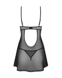 Koszula nocna Euridia Chemise Black M/L