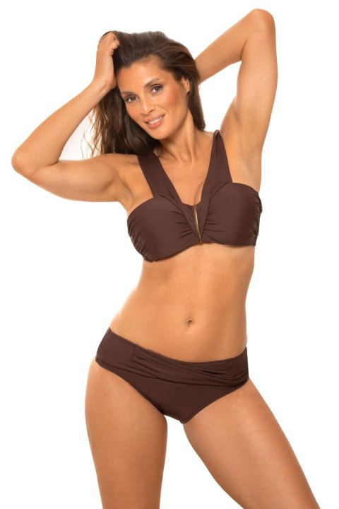 Kostium kąpielowy Amina M-658 (12) Brązowy 36
