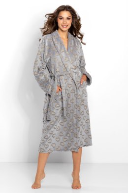 Szlafrok Zoe Long Grey S