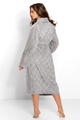 Szlafrok Zoe Long Grey S