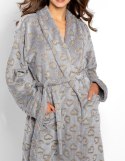 Szlafrok Zoe Long Grey S