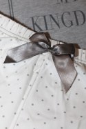Piżama Kingdom Short Dots & Grey Szary XL