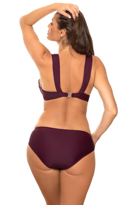 Kostium kąpielowy Amina M-658 (19) Bakłażan 40