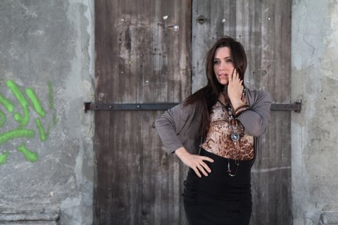 Sweter Cristina mocca Mokka UNIWERSALNY