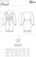 Szlafrok Maranto Czarny S/M